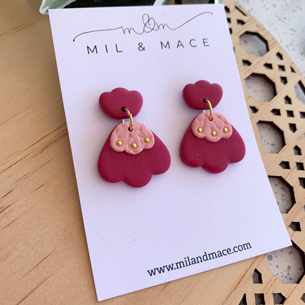 Elle Polymer Clay Dangle Earrings