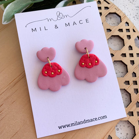 Elle Polymer Clay Dangle Earrings