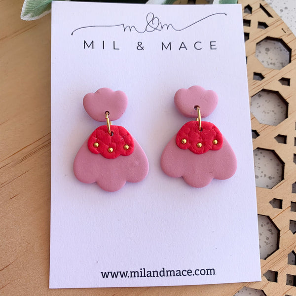 Elle Polymer Clay Dangle Earrings
