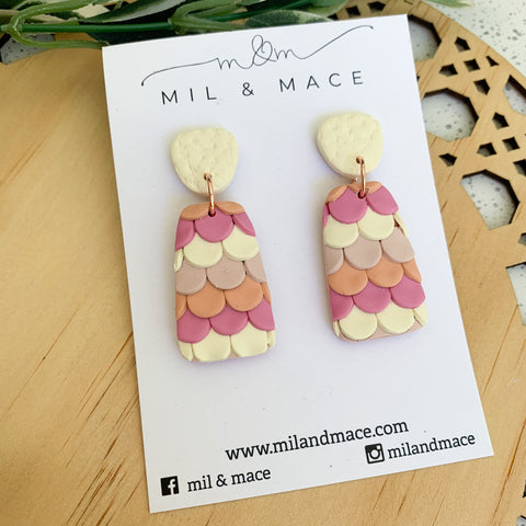 Pinata Pastels Polymer Clay Dangle Earrings