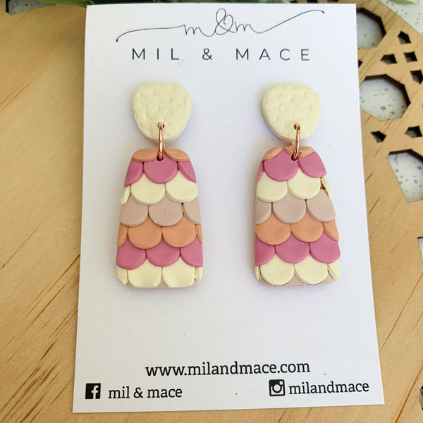 Pinata Pastels Polymer Clay Dangle Earrings