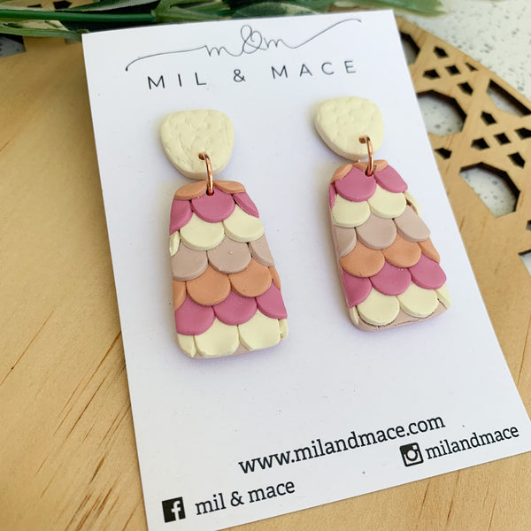 Pinata Pastels Polymer Clay Dangle Earrings