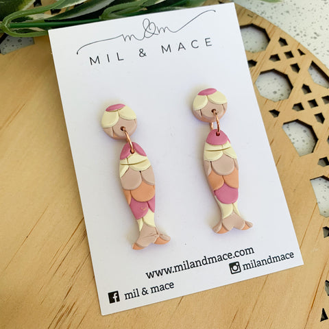 Pinata Pastels Polymer Clay Dangle Earrings