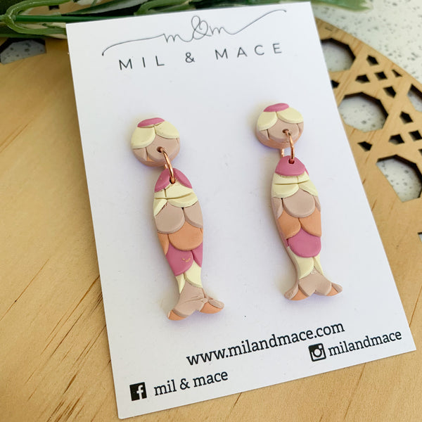 Pinata Pastels Polymer Clay Dangle Earrings