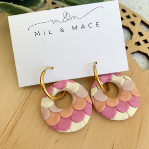 Pinata Pastels Polymer Clay Dangle Earrings