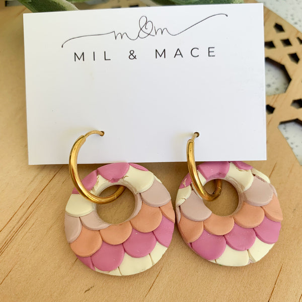 Pinata Pastels Polymer Clay Dangle Earrings