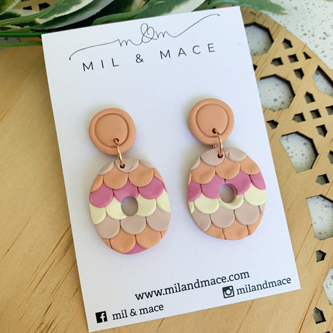 Pinata Pastels Polymer Clay Dangle Earrings