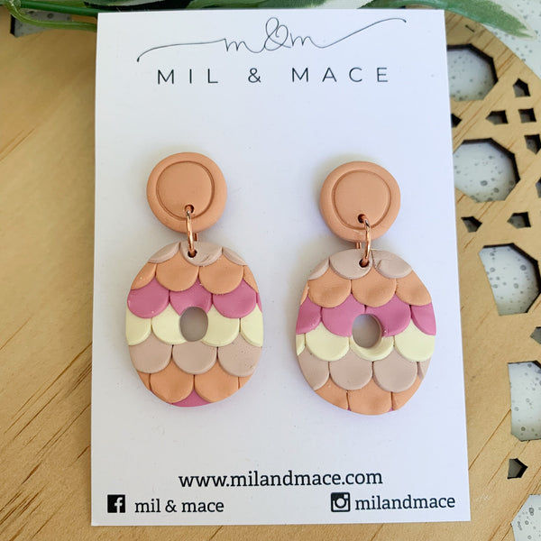 Pinata Pastels Polymer Clay Dangle Earrings
