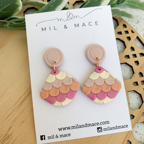 Pinata Pastels Polymer Clay Dangle Earrings