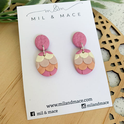 Pinata Pastels Polymer Clay Dangle Earrings
