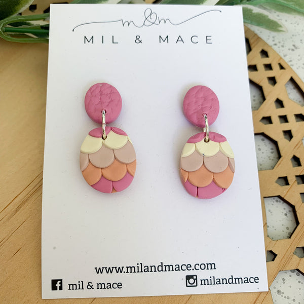 Pinata Pastels Polymer Clay Dangle Earrings