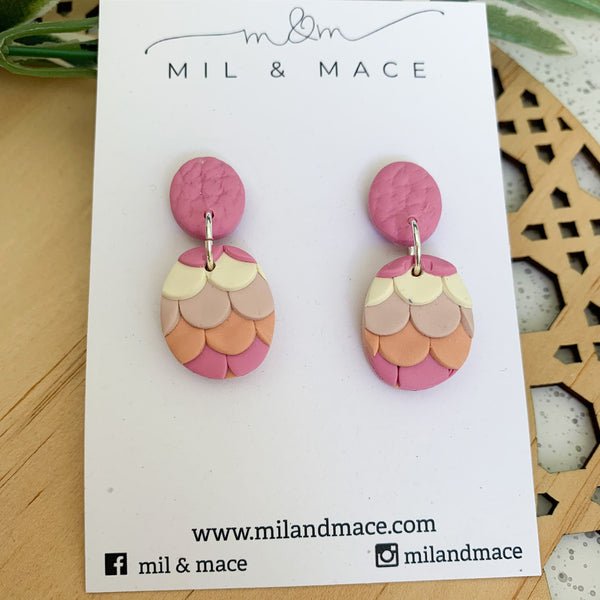 Pinata Pastels Polymer Clay Dangle Earrings
