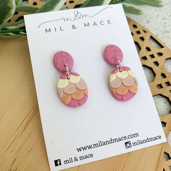 Pinata Pastels Polymer Clay Dangle Earrings