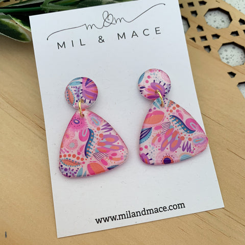 Flora Yupo Dangle Earrings