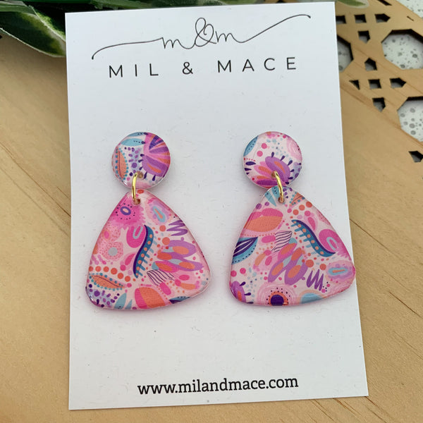 Flora Yupo Dangle Earrings