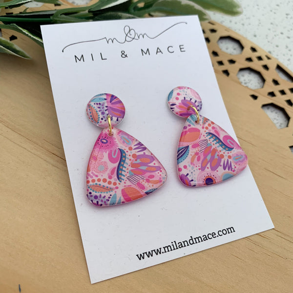 Flora Yupo Dangle Earrings