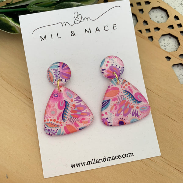 Flora Yupo Dangle Earrings
