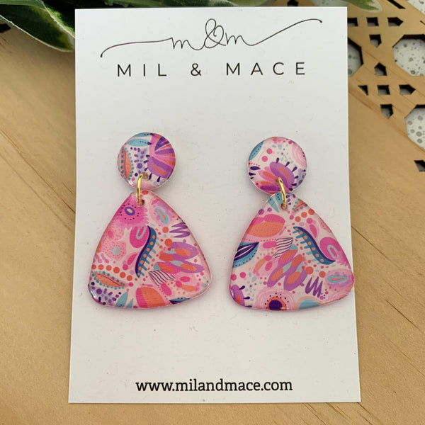 Flora Yupo Dangle Earrings
