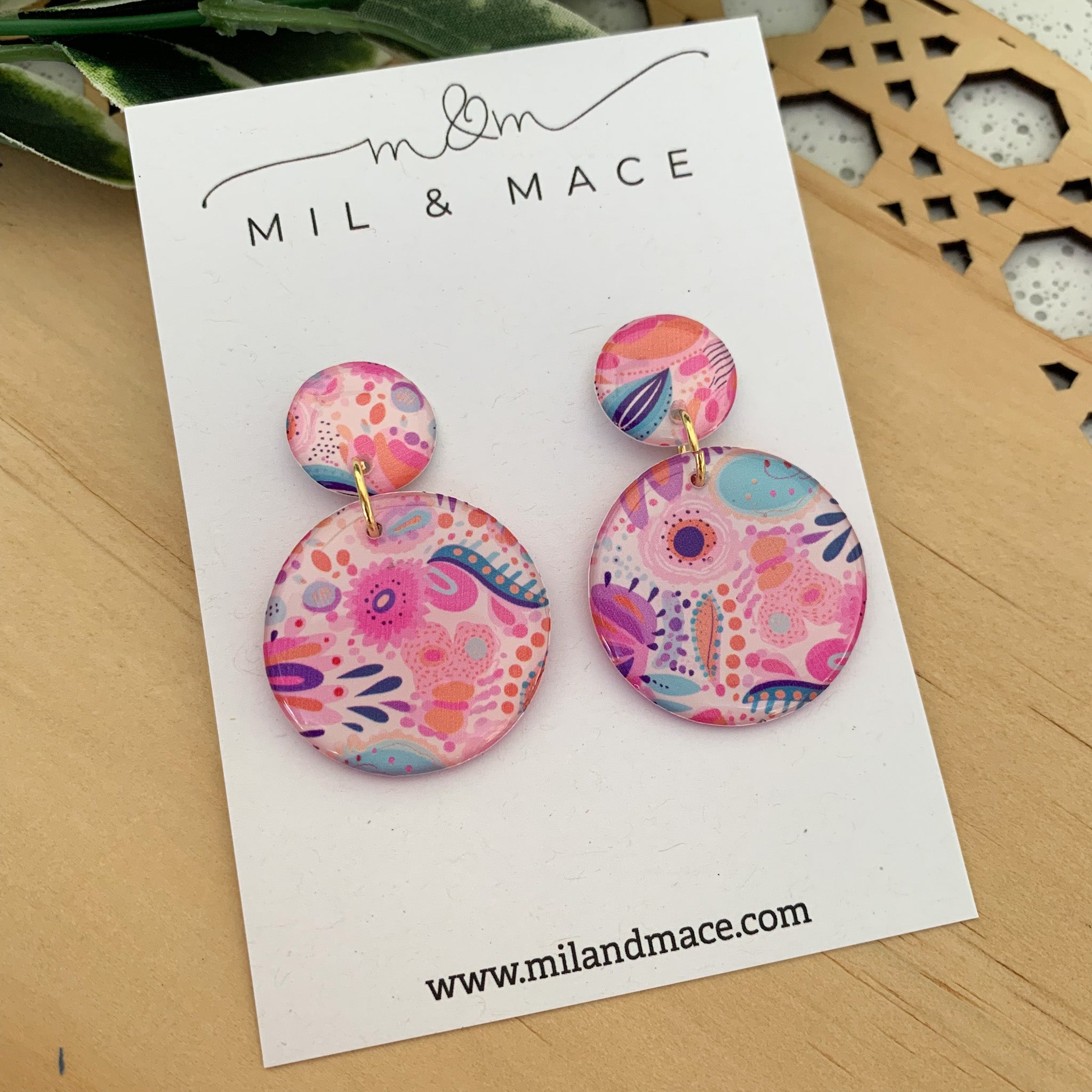 Flora Yupo Dangle Earrings