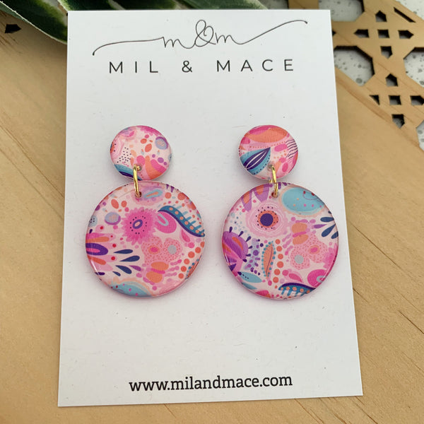 Flora Yupo Dangle Earrings