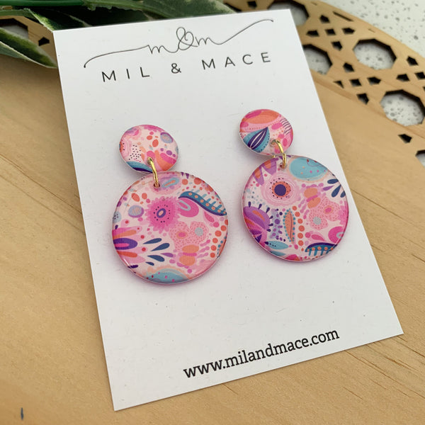 Flora Yupo Dangle Earrings