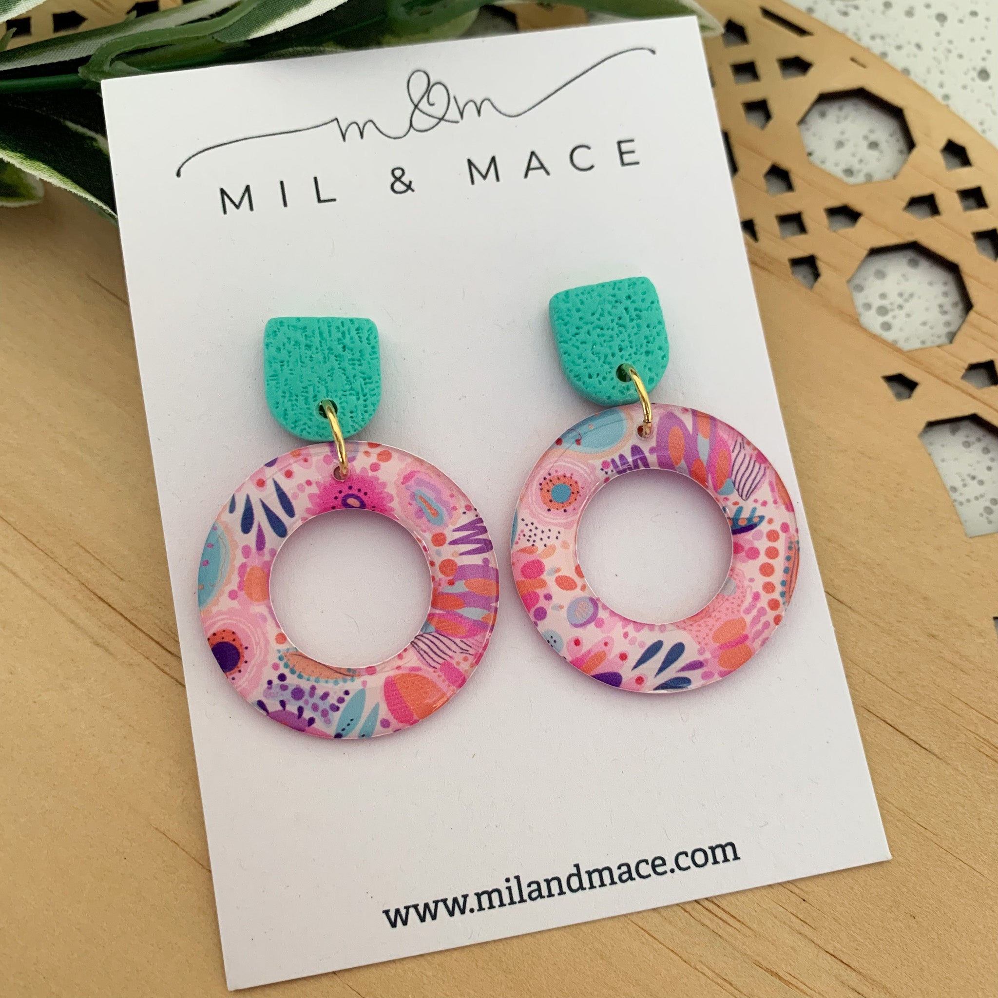 Flora Yupo Dangle Earrings
