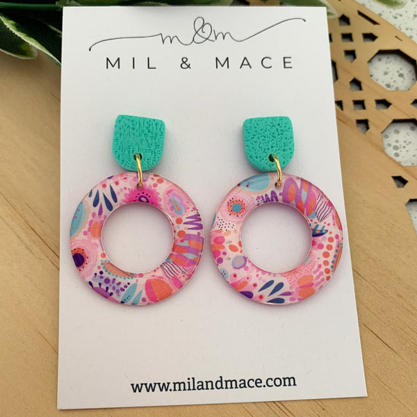 Flora Yupo Dangle Earrings