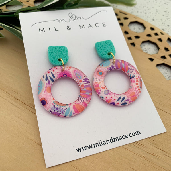 Flora Yupo Dangle Earrings