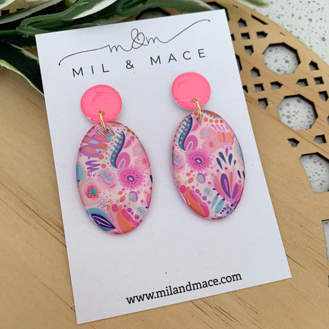 Flora Yupo Dangle Earrings