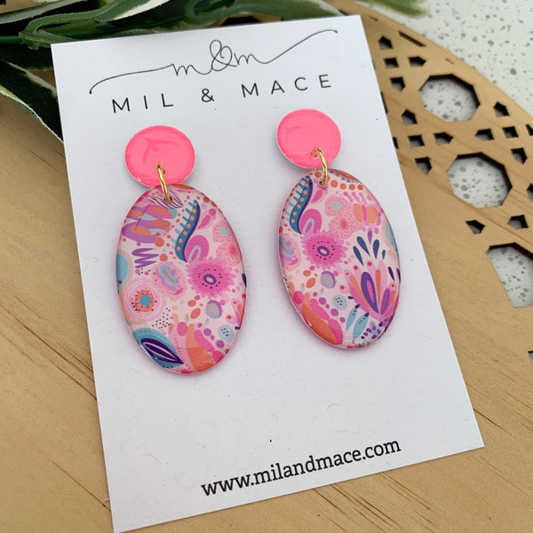 Flora Yupo Dangle Earrings