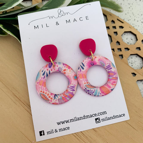 Flora Yupo Dangle Earrings