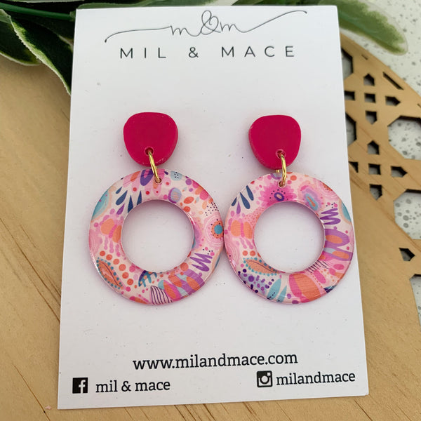 Flora Yupo Dangle Earrings