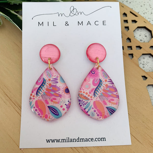 Flora Yupo Dangle Earrings