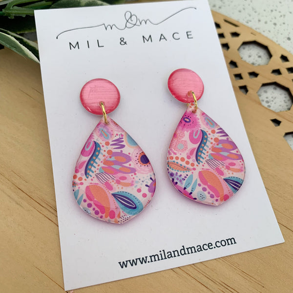 Flora Yupo Dangle Earrings