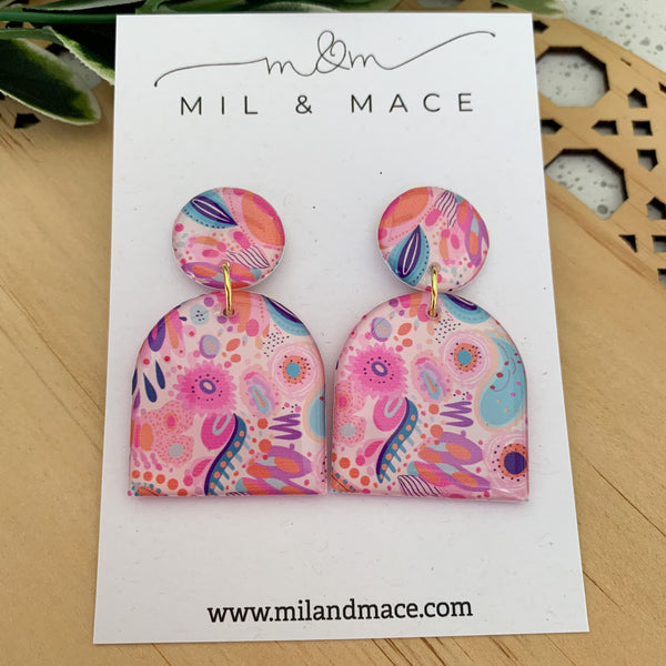 Flora Yupo Dangle Earrings