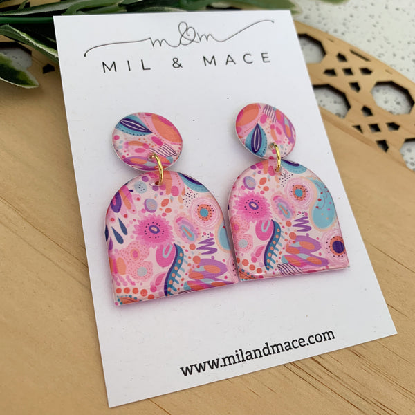 Flora Yupo Dangle Earrings