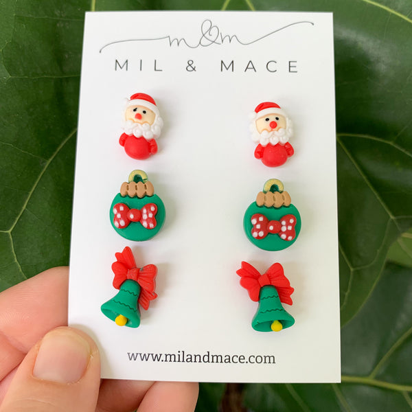 Christmas 3D Acrylic Stud Pack