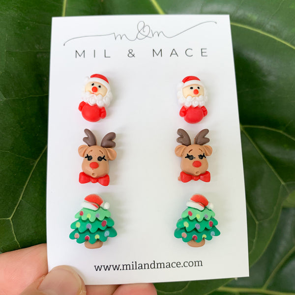 Christmas 3D Acrylic Stud Pack