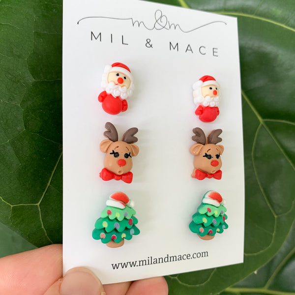 Christmas 3D Acrylic Stud Pack