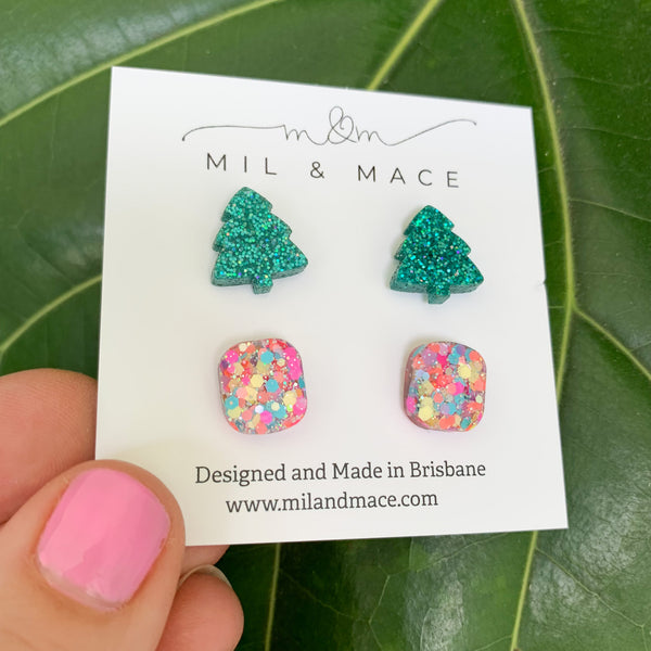 Christmas Mini Stud Pack