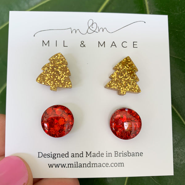 Christmas Mini Stud Pack