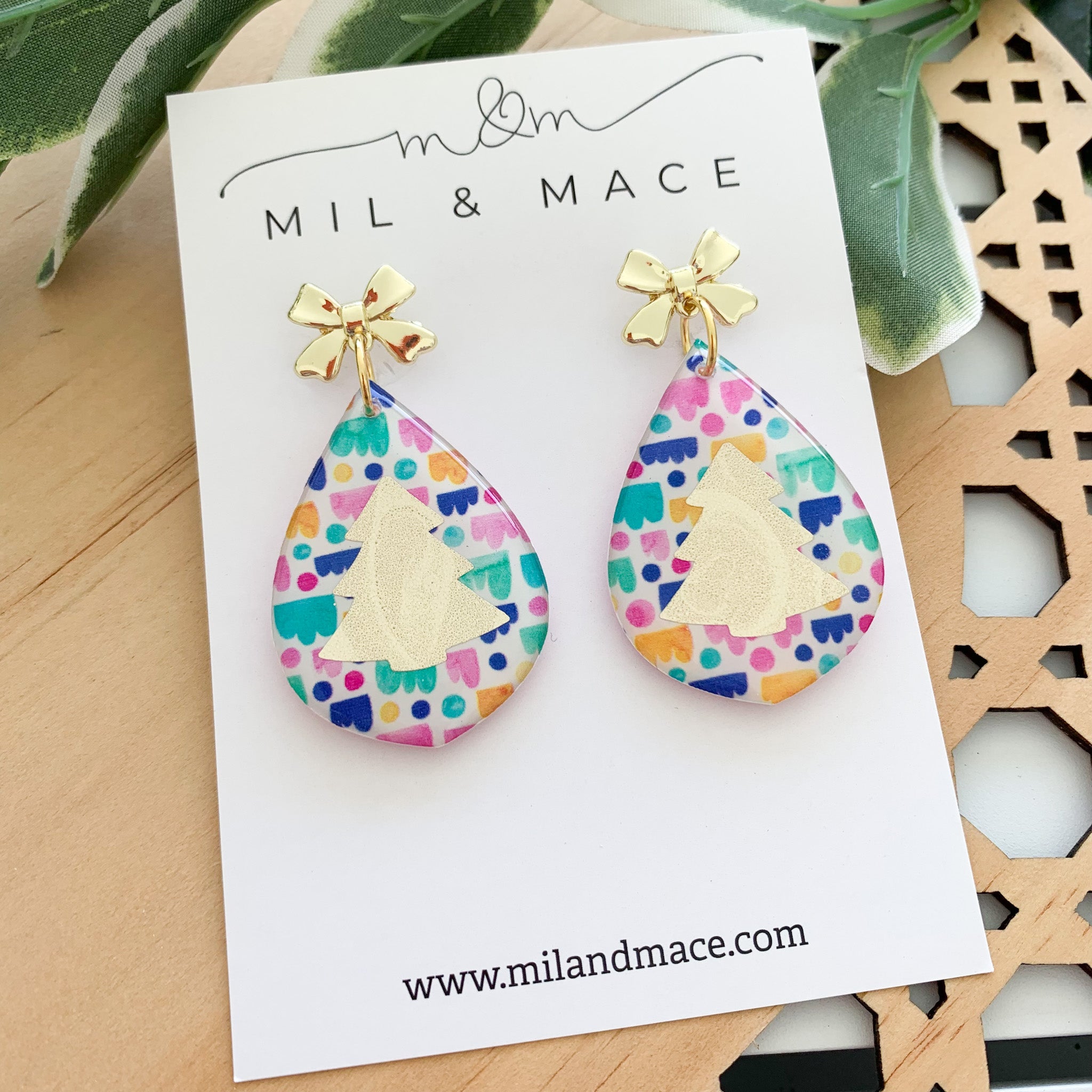 Jellybean Yupo Dangle Earrings