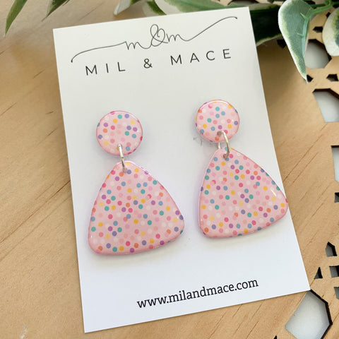 Spotty Yupo Dangle Earrings