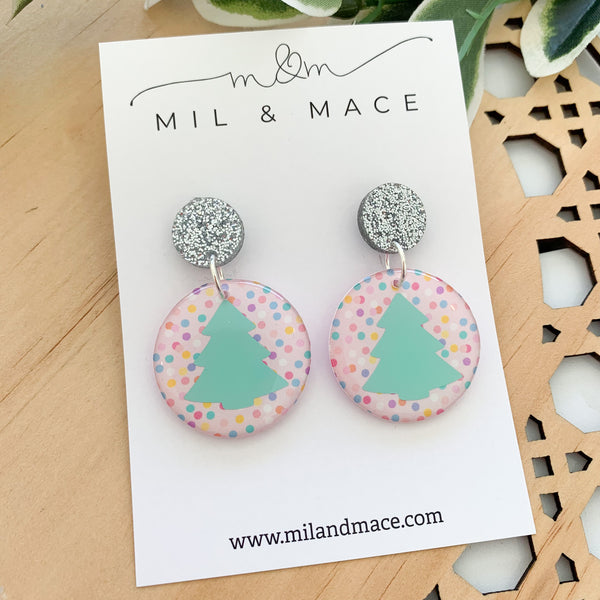 Spotty Yupo Dangle Earrings