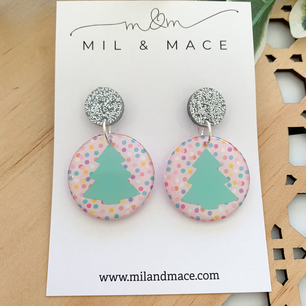 Spotty Yupo Dangle Earrings