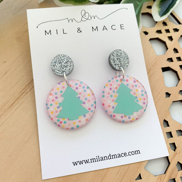 Spotty Yupo Dangle Earrings