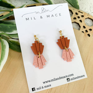 Paris Polymer Clay Dangle Earrings